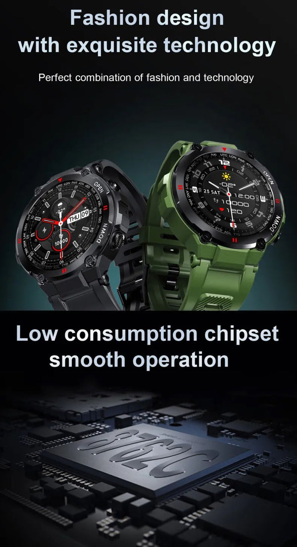 J-Fit Call Smart Watch with Heart Rate, Blood Pressure, Pedometer & Music Player